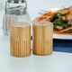 image 3 of Natura Collection Wooden Salt And Pepper Dispenser