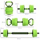 image 7 of SPORTNOW Weight Dumbbells Set, Barbell, Kettlebell, Push Up Stand, 20kg