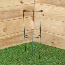 Tom Chambers Urban Green Conical Garden Plant Support Ring 20cm- Small