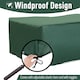 image 4 of Outsunny UV Rain Protective Cover For Garden Patio Wicker Rattan | Green | Green