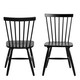 image 2 of Riano Dining Chairs in Black Set of 2