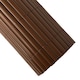 image 3 of 1m x 4m Brown PVC Outdoor Garden Fencing Privacy Screen Roll | Brown | 1