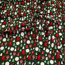 Green 100% Cotton Fabric for Bag Making, Dressmaking, Quilting, 135cm / 53" Wide - per metre