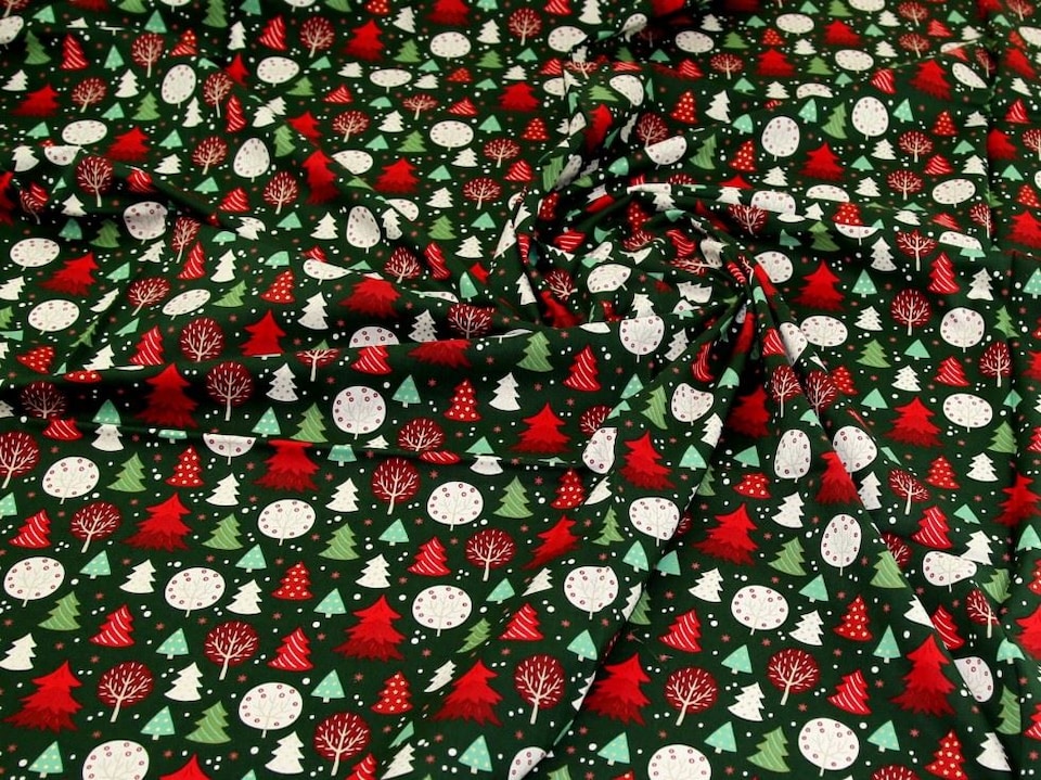 Green 100% Cotton Fabric for Bag Making, Dressmaking, Quilting, 135cm / 53" Wide - per metre