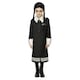 image 1 of The Addams Family Girls Wednesday Addams Costume Set - Black - 10-12 Years