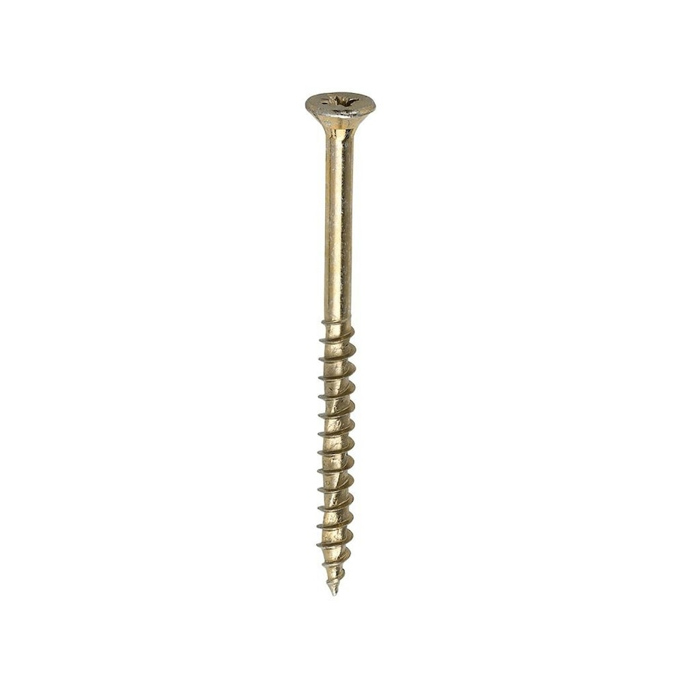 image 1 of Timco - Velocity Premium Multi-Use Screws - PZ - Double Countersunk - Yellow (Size 5.0 x 70 - 1000 Pieces)