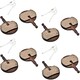 image 1 of AWE Set x 4 Semi Metallic Disc Brake Pads Compatible with Avid BB6