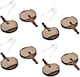 image 1 of AWE Set x 4 Semi Metallic Disc Brake Pads Compatible with Avid BB6
