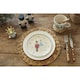 image 2 of KitchenCraft The Nutcracker Collection Sugar Plum Fairy Canape Plate Multi