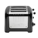 image 4 of Dualit 4 Slice Toaster & 1.5 Litre Kettle High Gloss LITE Breakfast Set, Black