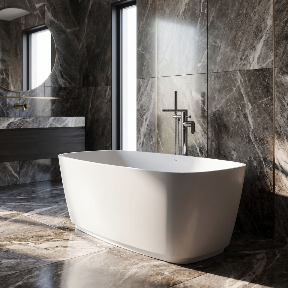 image 1 of Balterley Divita Bath 1495 x 720 (No Waste)