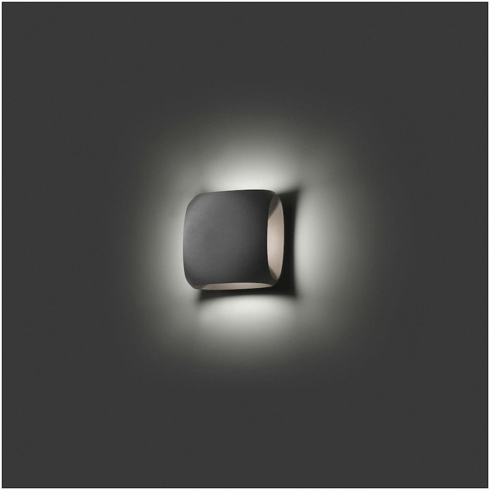 image 1 of Bu LED Outdoor Wall Light White, Dark Grey IP65