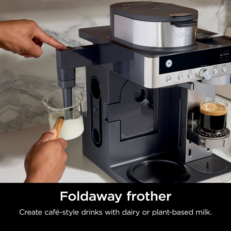 image 1 of Ninja Prestige Dualbrew System 2 in 1 Silver CFN802UK
