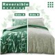 image 7 of Gigi Floral Printed Duvet Cover Set Reversible Polycotton Beddings Green | Double