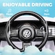 image 8 of AIYAPLAY Volkswagen Beetle Licensed 12V Ride on Car w/ Remote Control, White