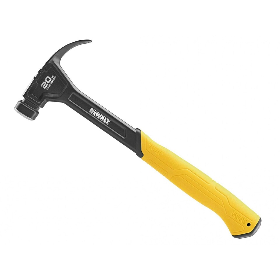 Dewalt Hand Tools Curve Claw Hammer, Smooth Face - Multi Colour - 567g (20oz)