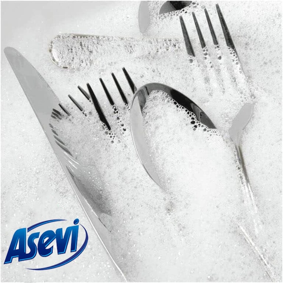 image 1 of Asevi Concentrated Washing Up Liquid Kitchen Dish Grease Cleaner Red 650ml