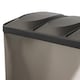 image 6 of 45L Stainless Steel Triple Compartment Pedal Kitchen Waste Bin | Silver