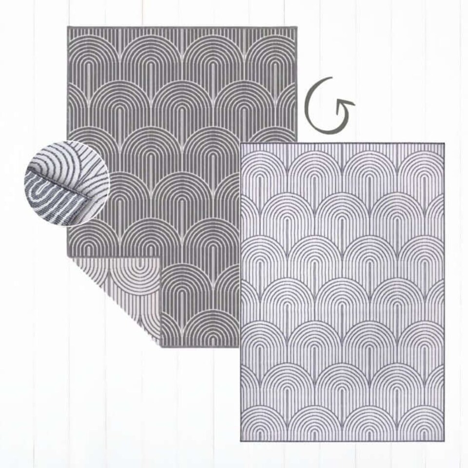 image 1 of The Rugs Flatweave Indoor Outdoor Reversible Rug Pangli Durable Polypropylene