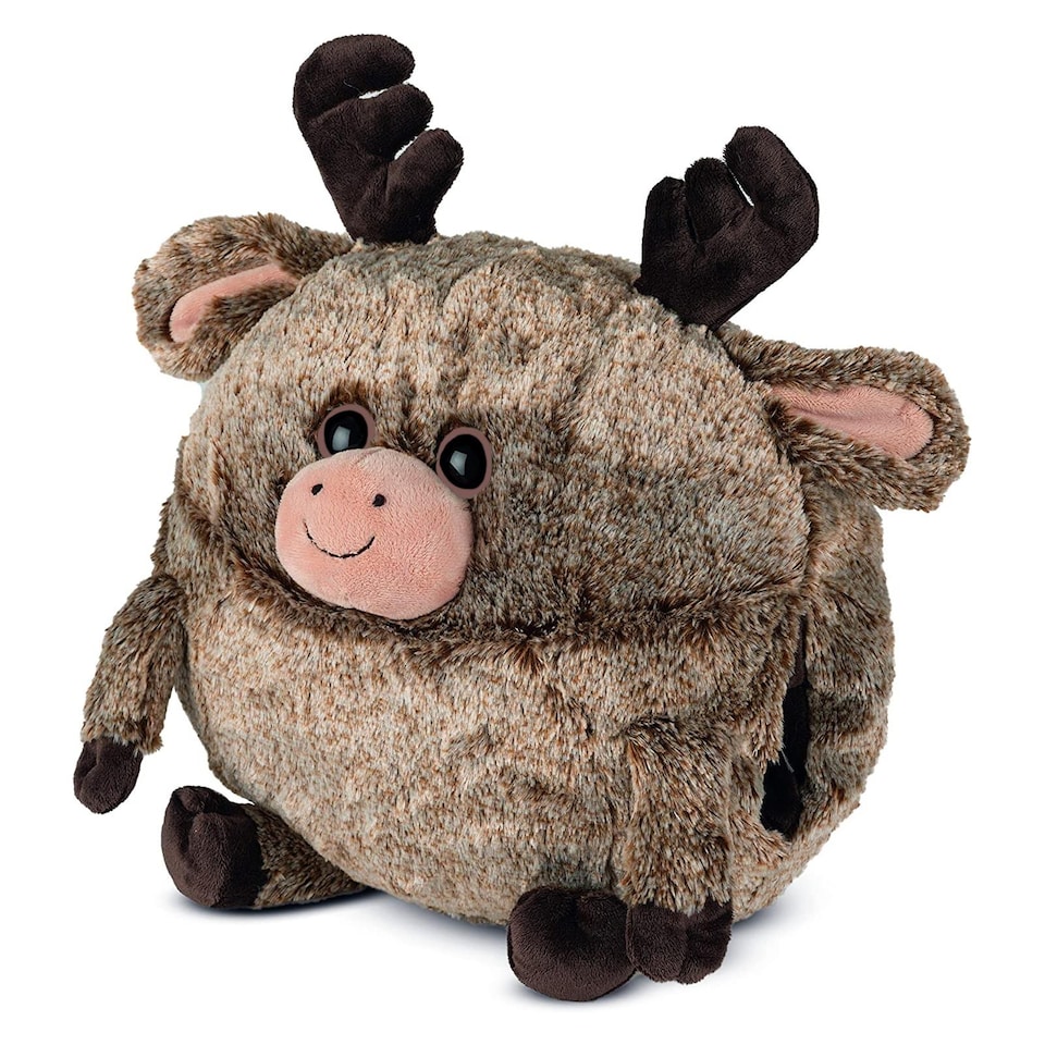 image 1 of Noxxiez Plush Hand Warmer Cushion - Reindeer
