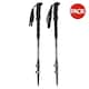 image 2 of Craghoppers Treklite Carbon Trekking Poles (Pack of 2) - Carbon Grey/Black - One Size | Multi | Grey | One Size