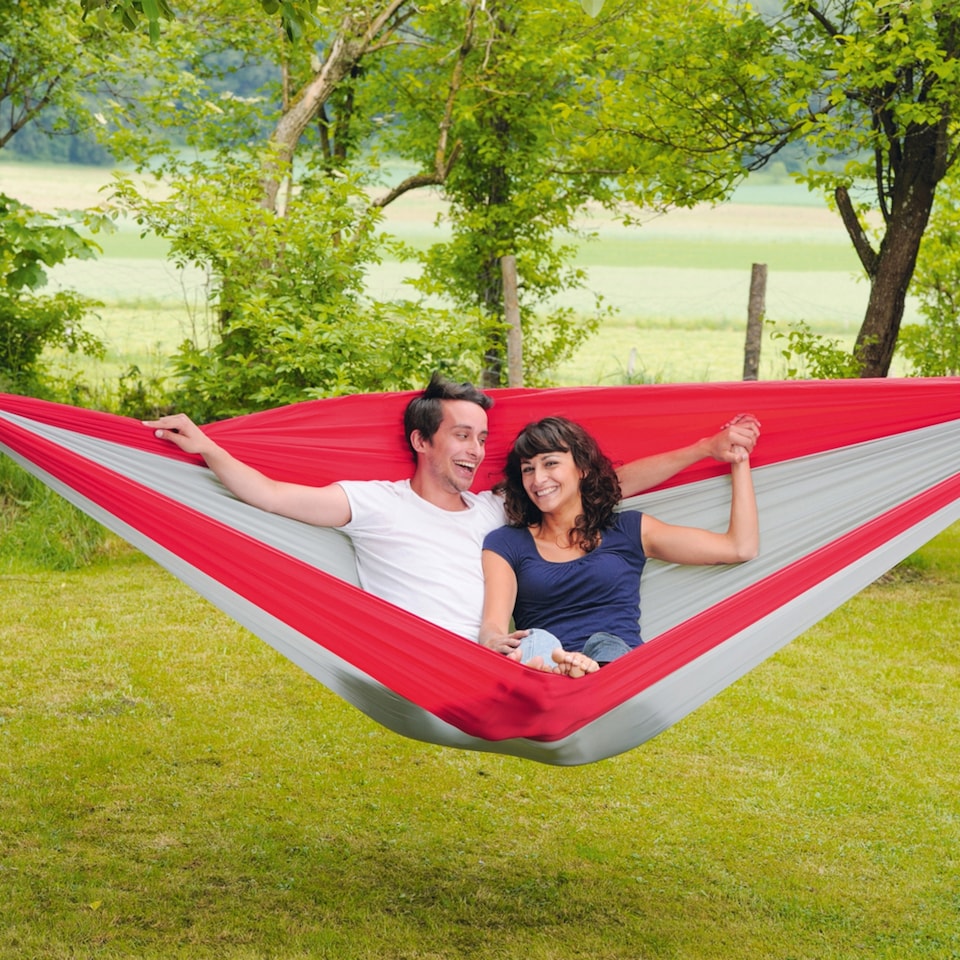 image 1 of Amazonas XXL Ultralight Camping Hammock – Silk Traveller