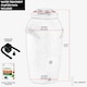 image 3 of Water Butt Kit with Tap, Diverter & Bio Cleaner –  Rainwater Collector for Garden, Balcony & Terrace – Durable Plastic Water Storage Tank | Black | 210L