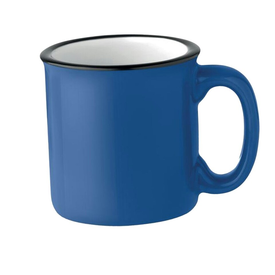 image 1 of MidOcean Tweenies Vintage Ceramic 240ml Mug - Royal Blue - One Size
