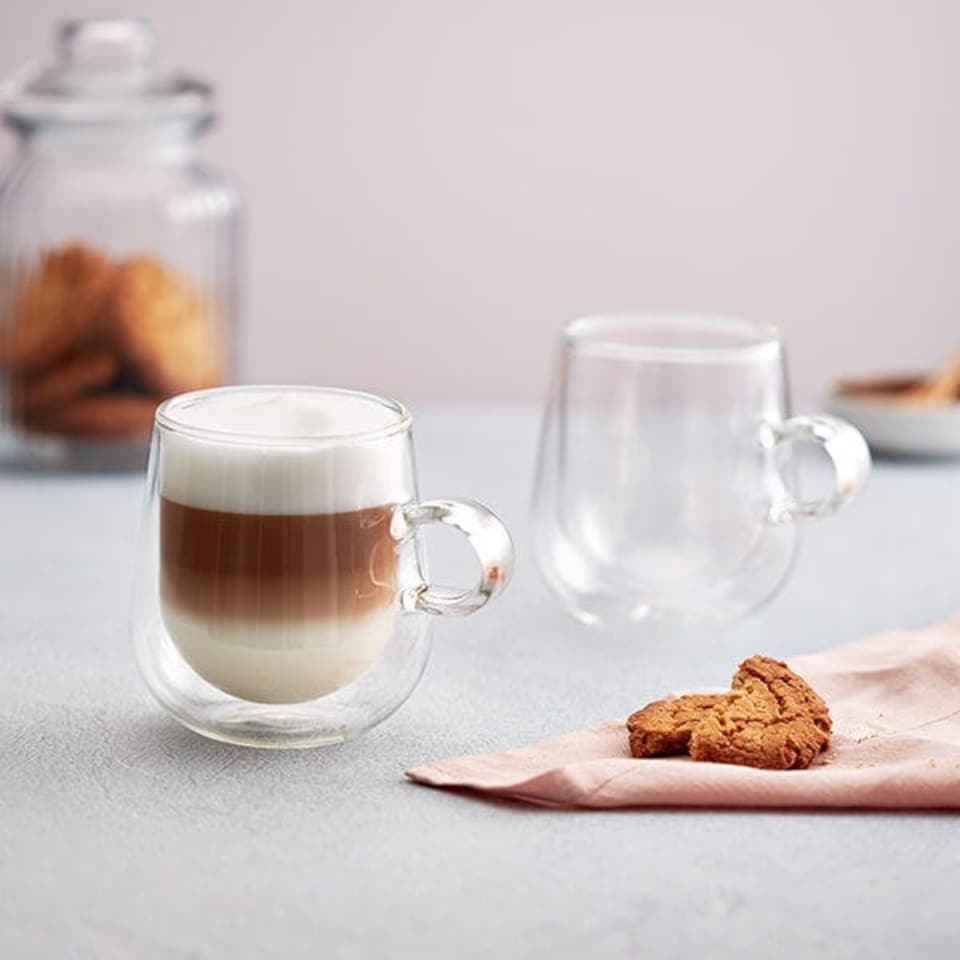 image 1 of Judge Duo Latte Glass 325ml Set of 2