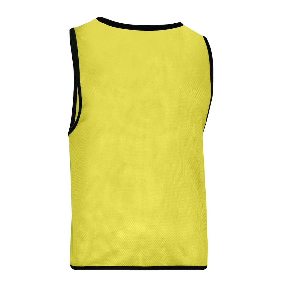 image 1 of Umbro Childrens/Kids Training Bib - Yellow/Black - S-M