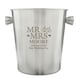 image 5 of Personalised Mr & Mrs Stainless Steel Ice Bucket