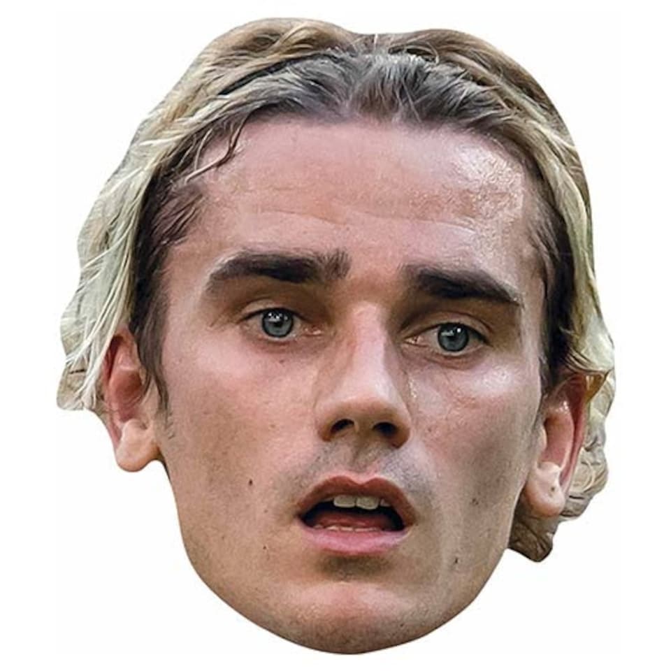 Antoine Griezmann Cardboard Face Mask