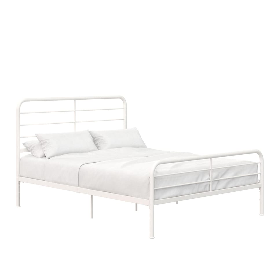 image 1 of Millie Metal Bed White, King Size