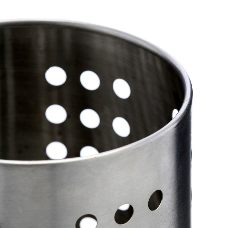 image 1 of Essentials by Premier Brushed Stainless Steel Cutlery Caddy
