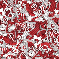 Dream Team Wallpaper in Red and Grey and White | Red | Red and Grey and White