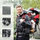 image 8 of HOMCOM Baby Hiking Backpack Carrier w/ Detachable Rain Cover for Toddlers Red Red | One Size
