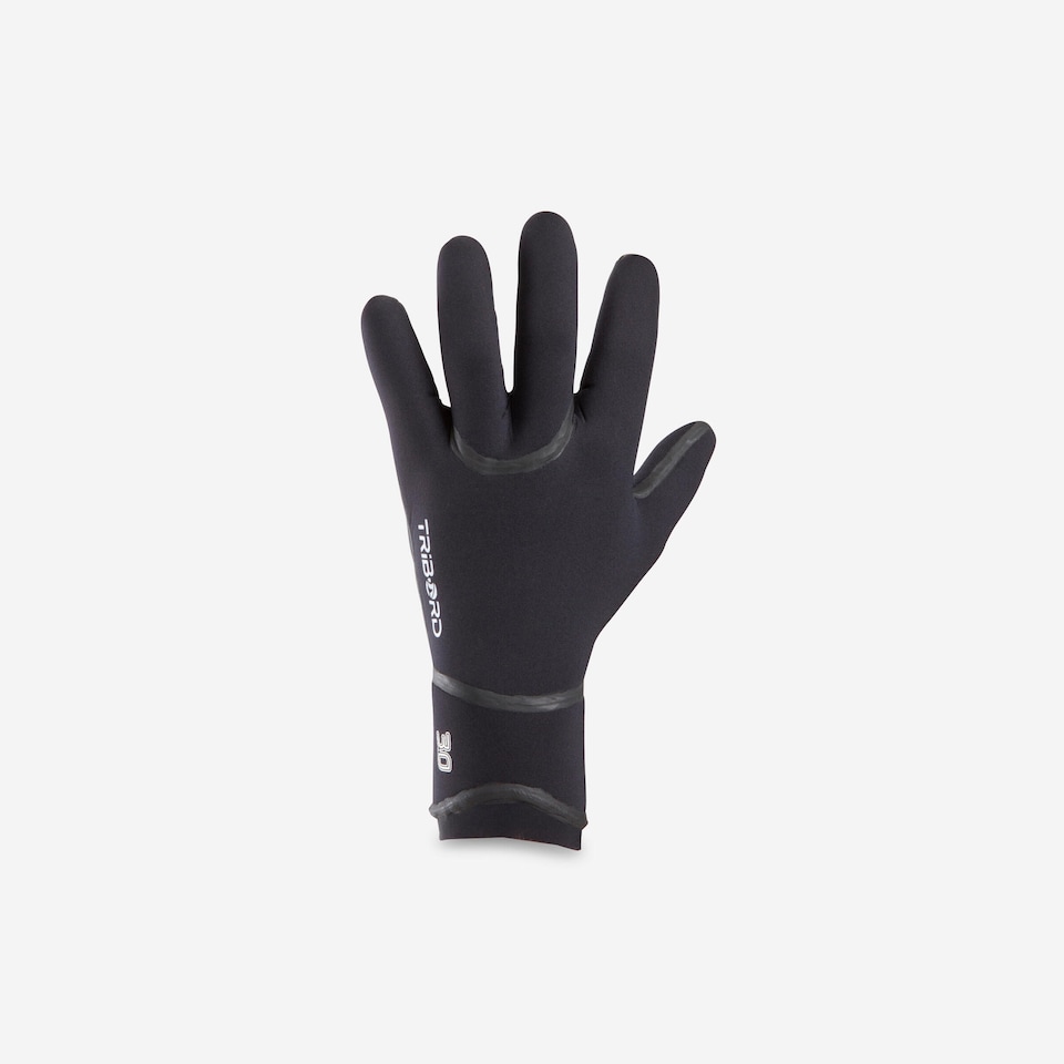 image 1 of Decathlon 3 mm cold water Neoprene Surf Gloves