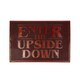 image 1 of Stranger Things Enter The Upside Down Door Mat - Metallic Red - One Size