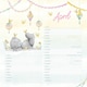 image 4 of Me to You Tatty Teddy 2025 Square Wiro Calendar