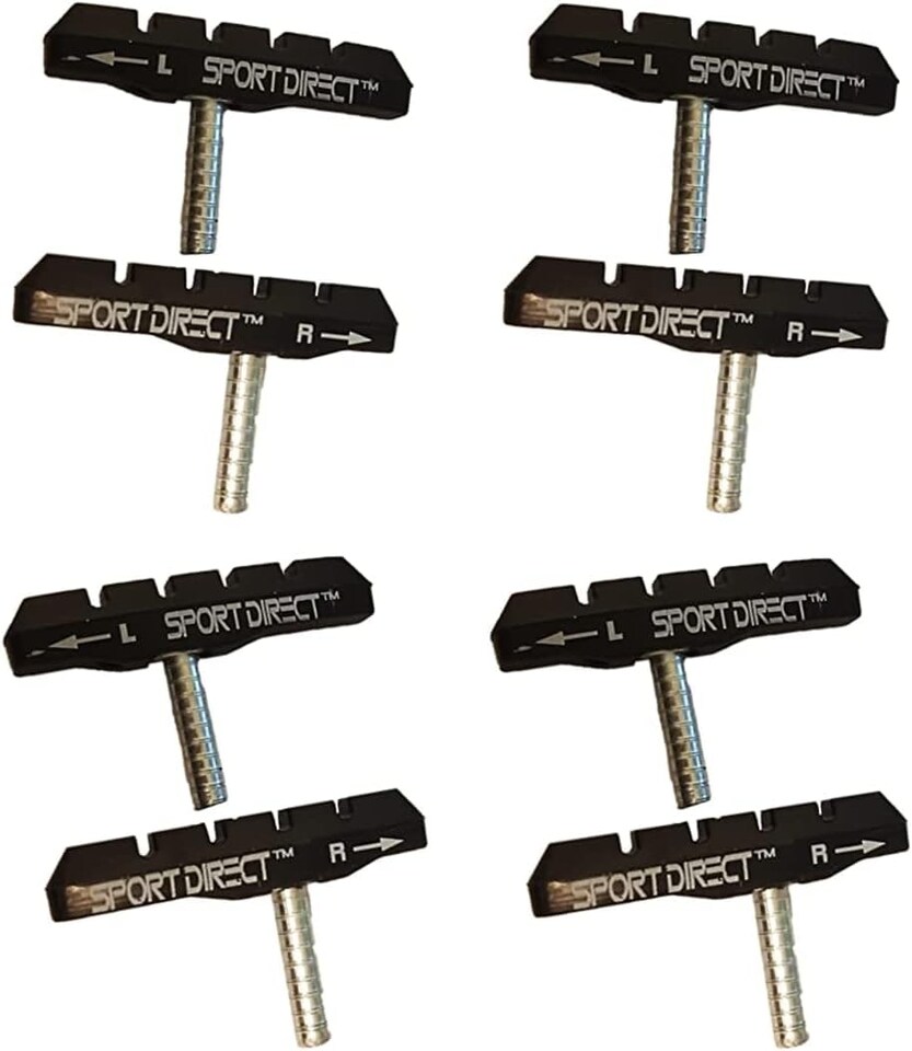 image 1 of Sport Direct Set x 4 72mm Bicycle Bike Cantilever Brake Blocks/Pads