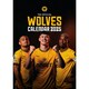 image 1 of Wolverhampton Wanderers FC 2025 A3 Wall Calendar - Black/Yellow - One Size