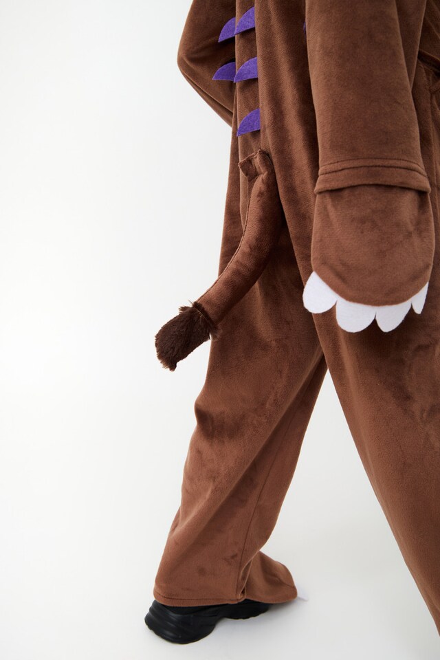 image 1 of Officially Licensed Gruffalo Unisex Kids Full Suit Costume - World Book Day, Dress-Up, and Role Play - Ages 3-8 | Brown | Brown | 6-8 years