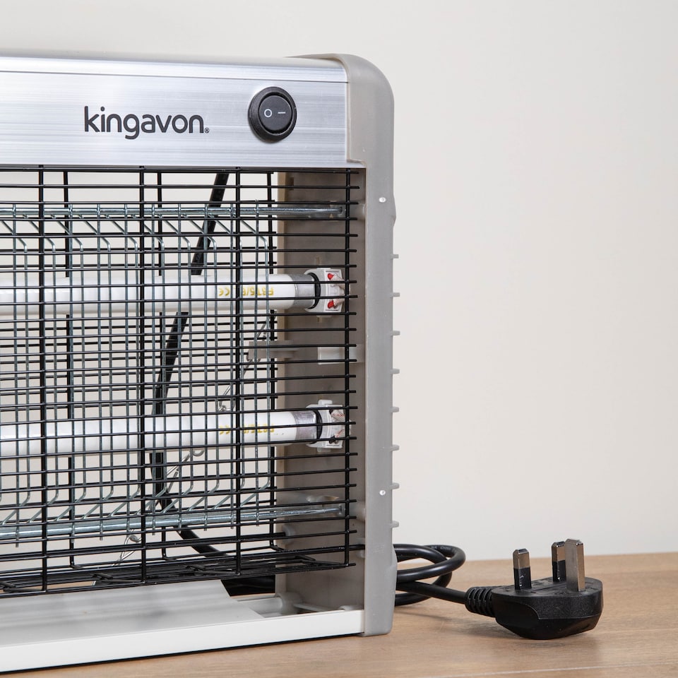 image 1 of 2 x 6W Electrical Ultra Violet UV Insect Bug Killer Fly Zapper