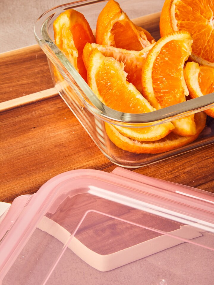 image 1 of Freska 1040ml Rectangular Glass Container