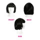 image 3 of Nessa Costume - 5 Pcs - Vest, Wig, Cigs, Tattoos & Gloves | Black | XL