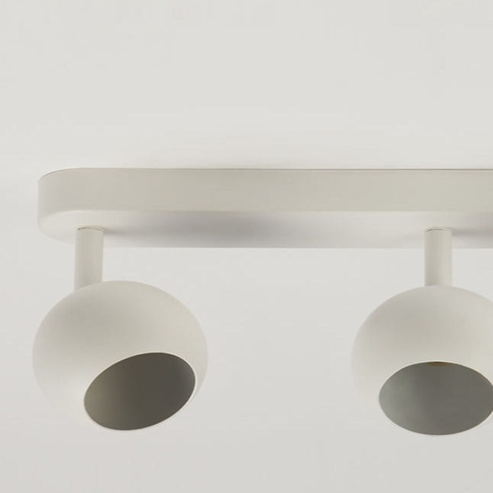 image 1 of CGC NIEVE Matt White Triple Three Head GU10 Ceiling Surface Spot Light Round Head White