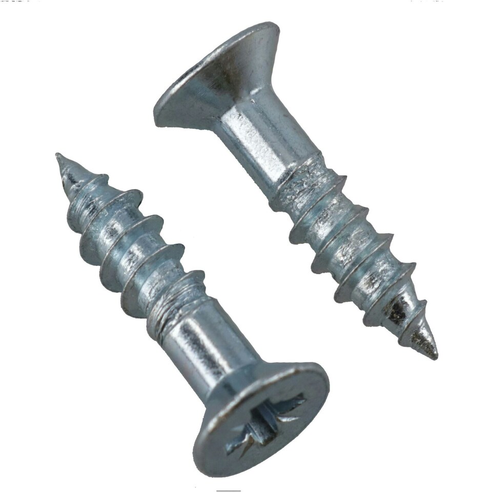 image 1 of 5mm x 20mm PZ2 Drive Countersunk Wood Chipboard Screws Fasteners 110pc