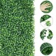 image 4 of Yaheetech 50 cm x 50 cm Artificial Boxwood Hedge Panel Plastic Greenery