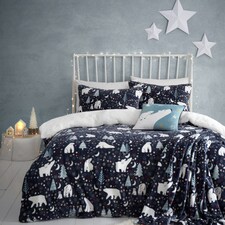 Fusion Starry Night Duvet Cover Set Blue