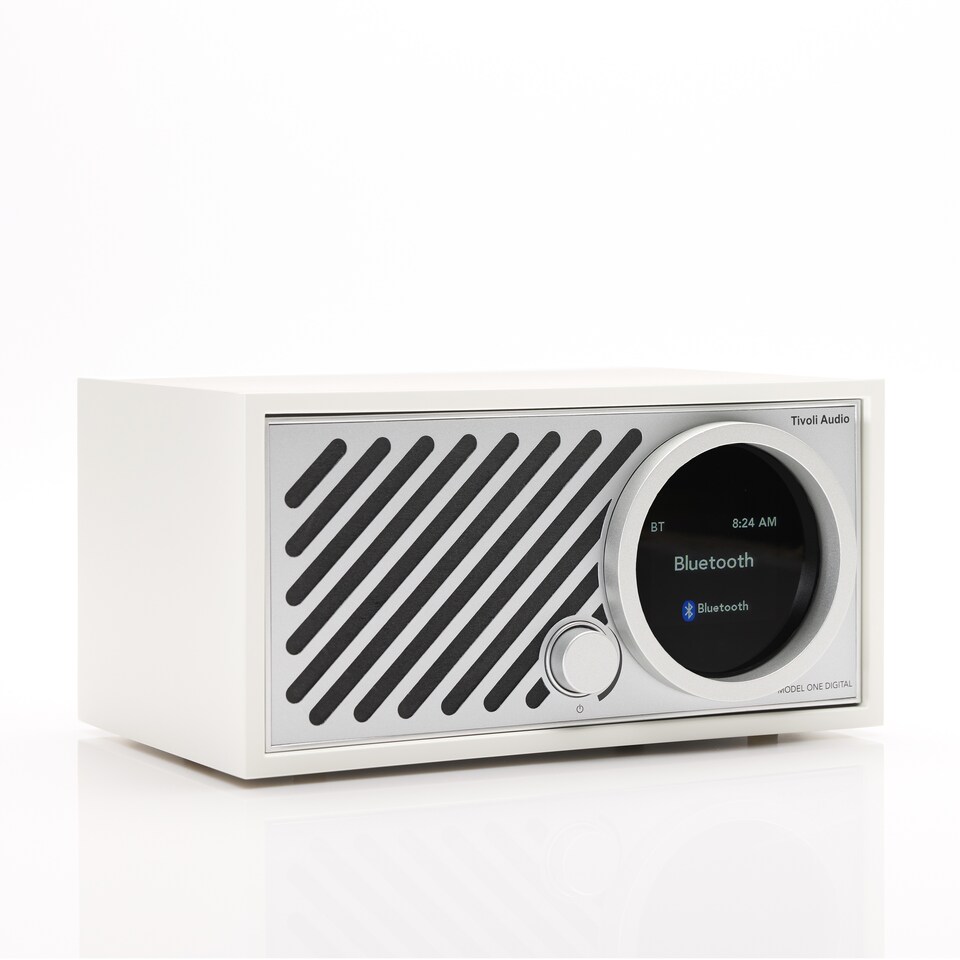 image 1 of Tivoli audio - Model One Digital + Generation 3 - White/Silver